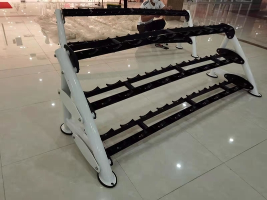 قفسه دمبل 3 طبقه 15 جفت تناسب اندام 2490*690*760 میلی متر
